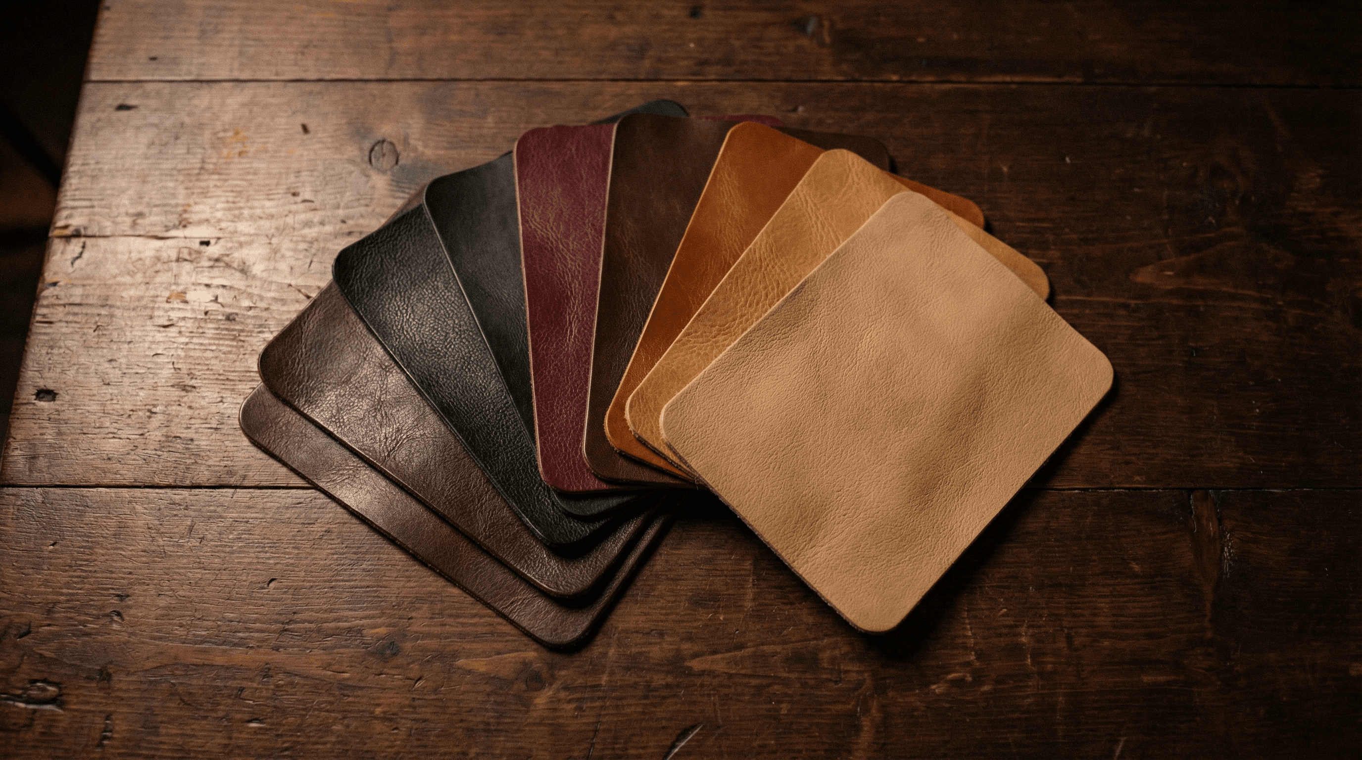 Mostruário de couros